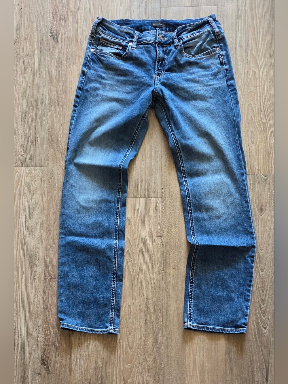 Silver Jeans Co. Britt Straight Leg Jeans W32/L31